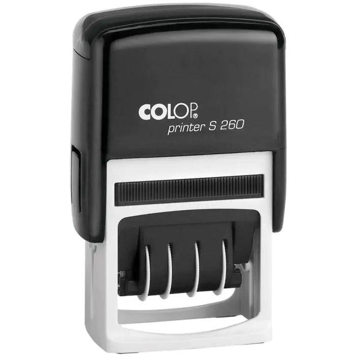 Printer S 260 Negro 24 x 45 mm fechador Colop