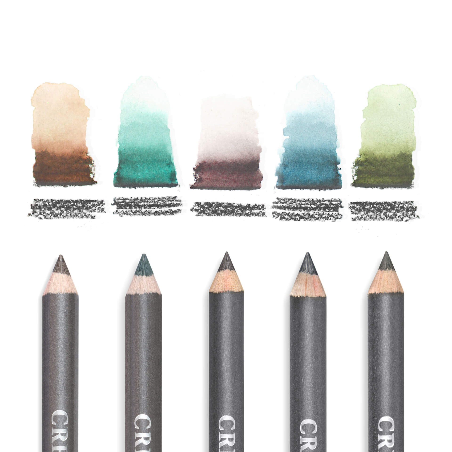 Set Aqua Graph Pocket x 6 pzs. Cretacolor