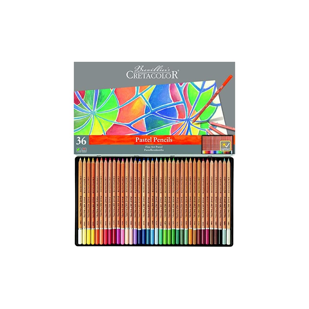 Set Lápices Pastel Fine Art x 36 pzs. Cretacolor