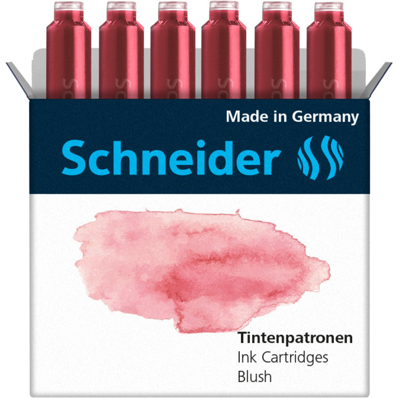 Cartuchos de Repuesto para estilografo caja x6 Schneider