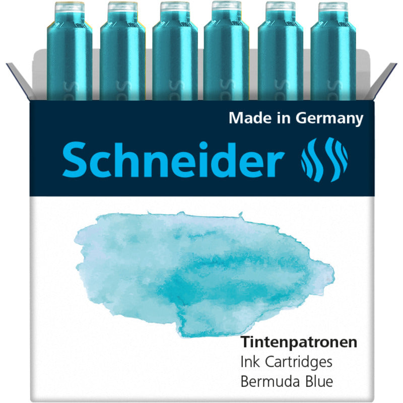 Cartuchos de Repuesto para estilografo caja x6 Schneider