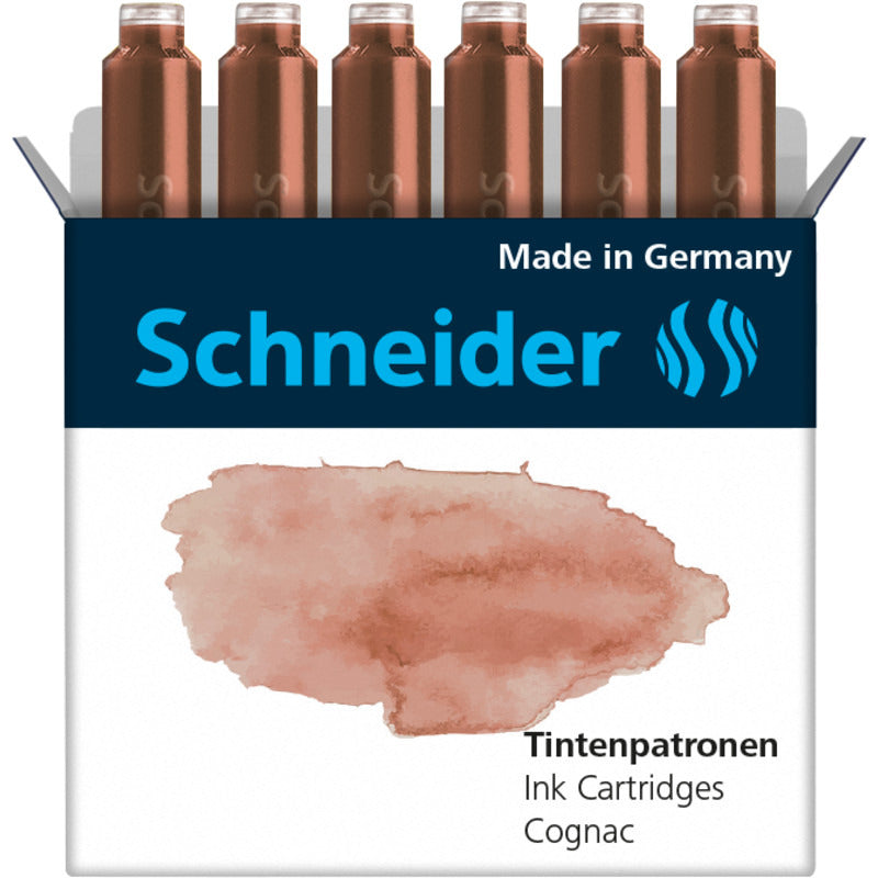 Cartuchos de Repuesto para estilografo caja x6 Schneider