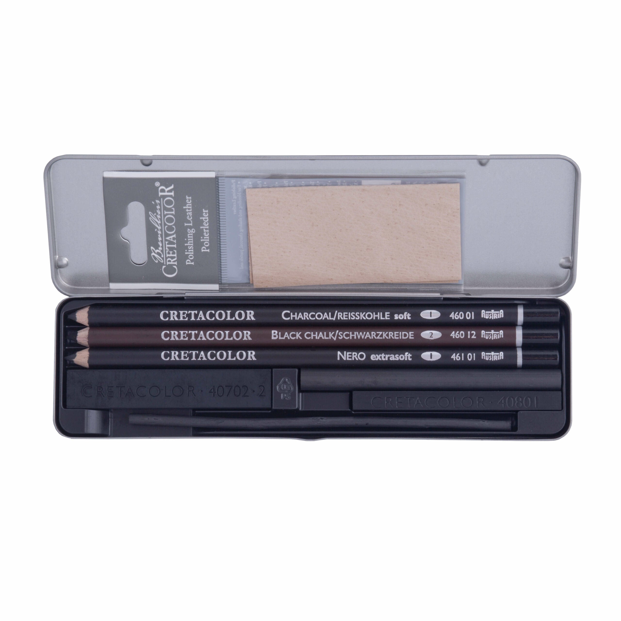 Set Carboncillo de bolsillo x 8 pzs. Cretacolor
