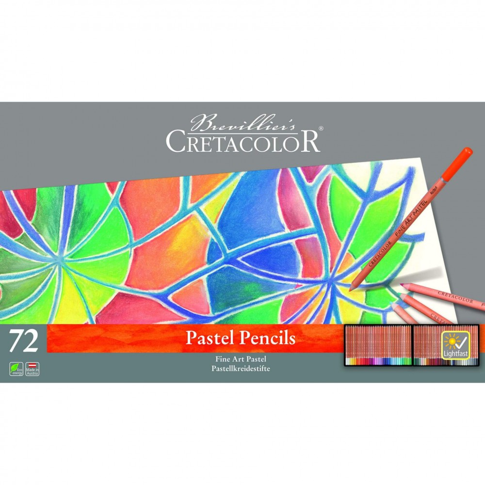 Set Lápices Pastel Fine Art x 72 pzs. Cretacolor