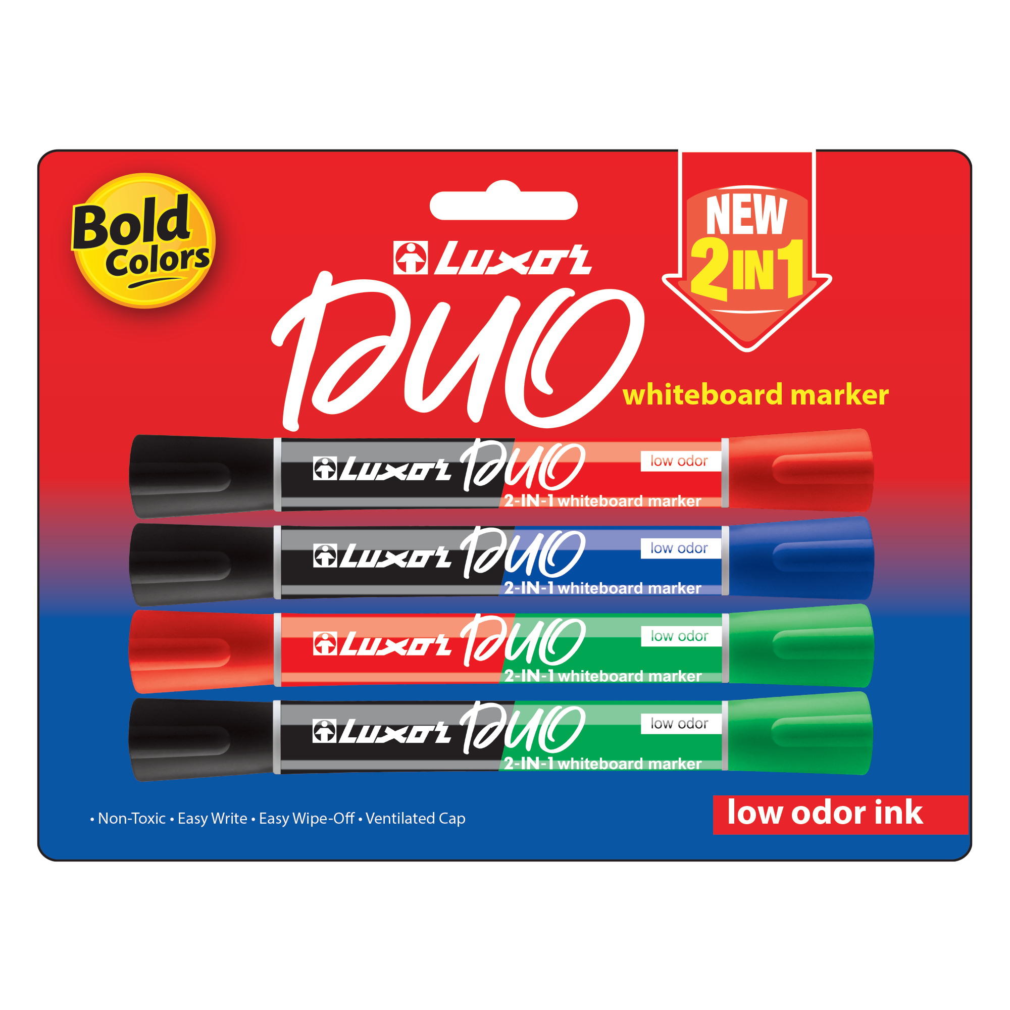 Marcador Luxor Duo 2 en 1