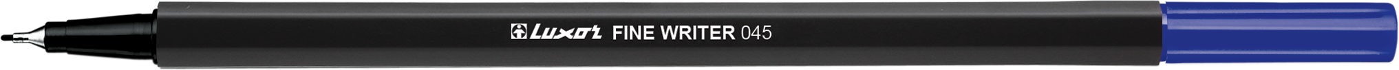 Caja Marcadores Fine Writer Azul x12