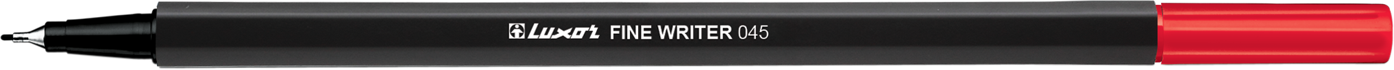 Caja Marcadores Fine Writer Rojo x12