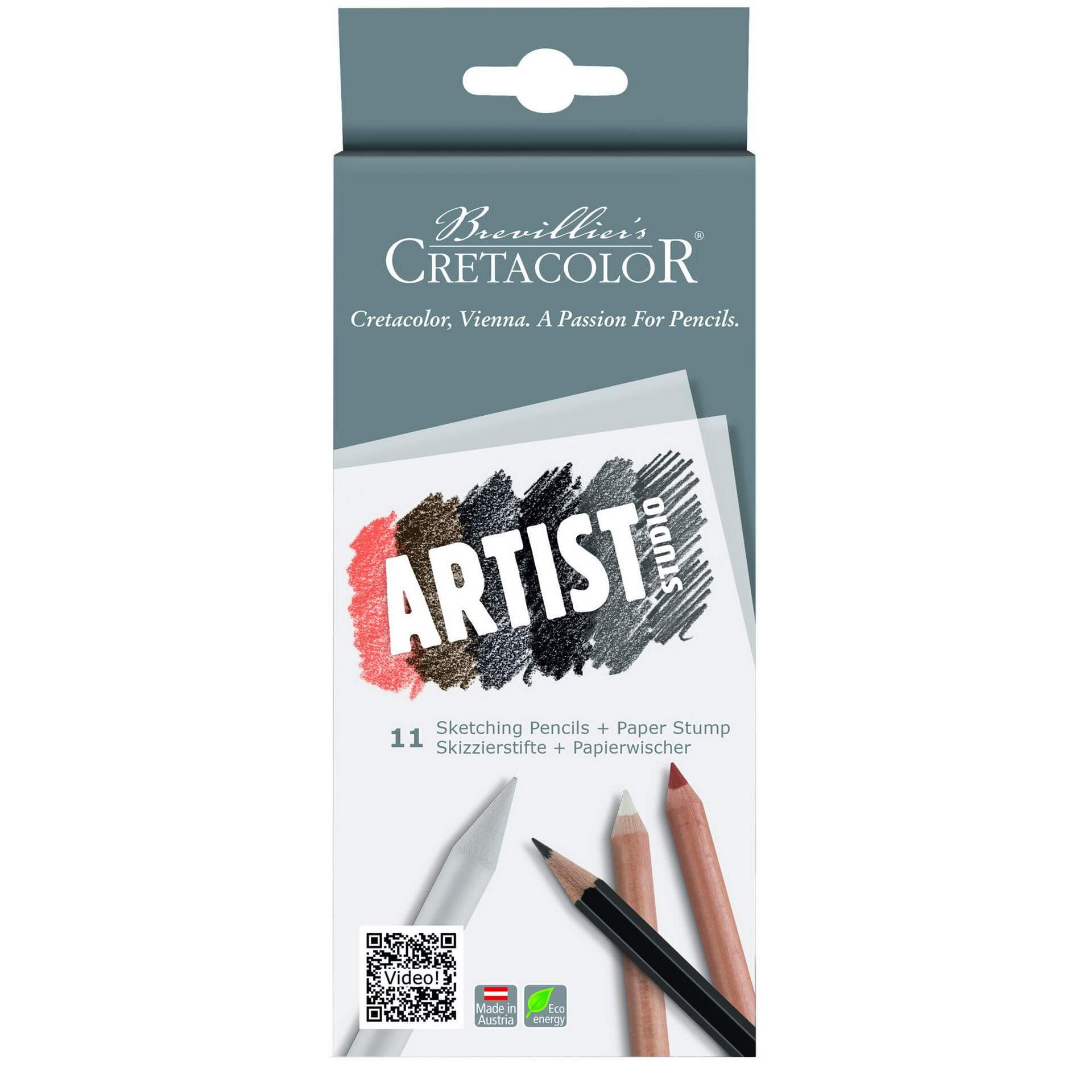 Lápices para dibujo Artist Studio + Difumino