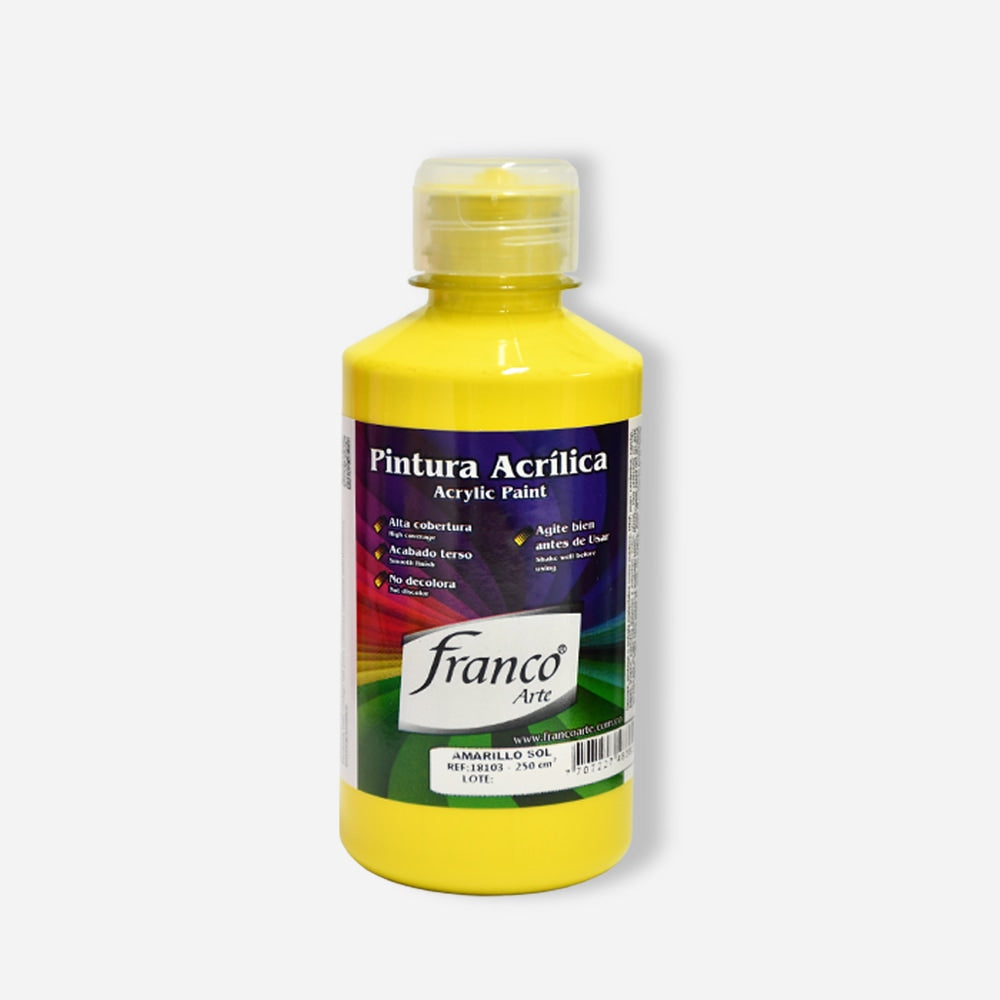 Pintura Acrílica 250 Mililitros