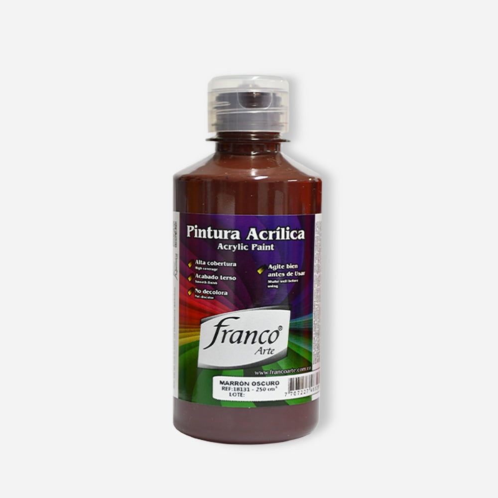 Pintura Acrílica 250 Mililitros