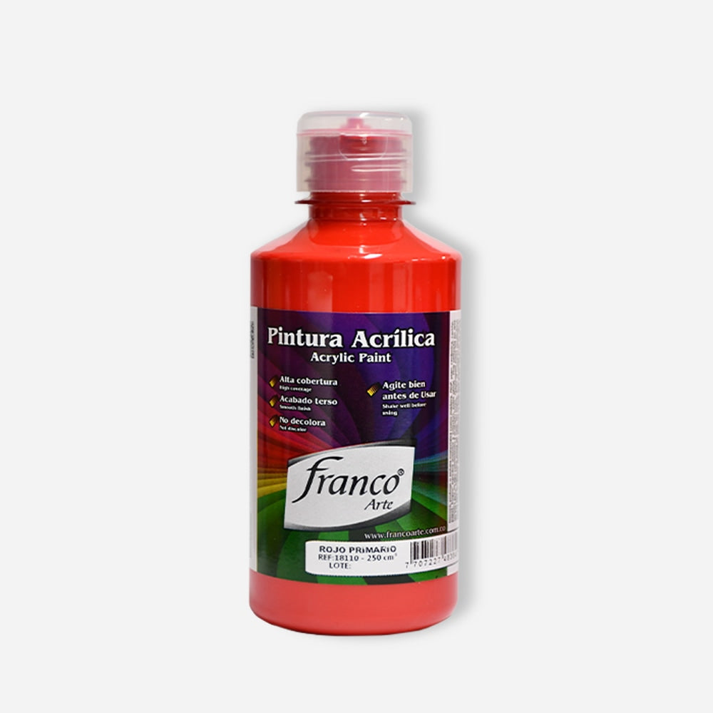 Pintura Acrílica 250 Mililitros