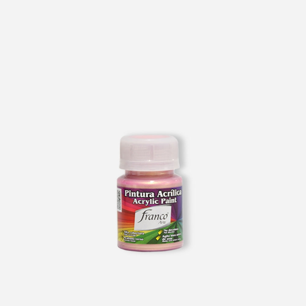 Pintura Acrílica Metalizada 30ml x6 Franco Arte