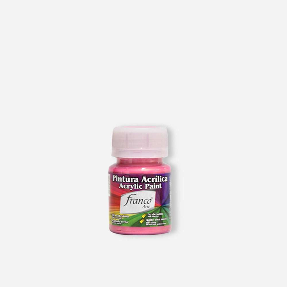 Pintura Acrílica Metalizada 30ml x6 Franco Arte