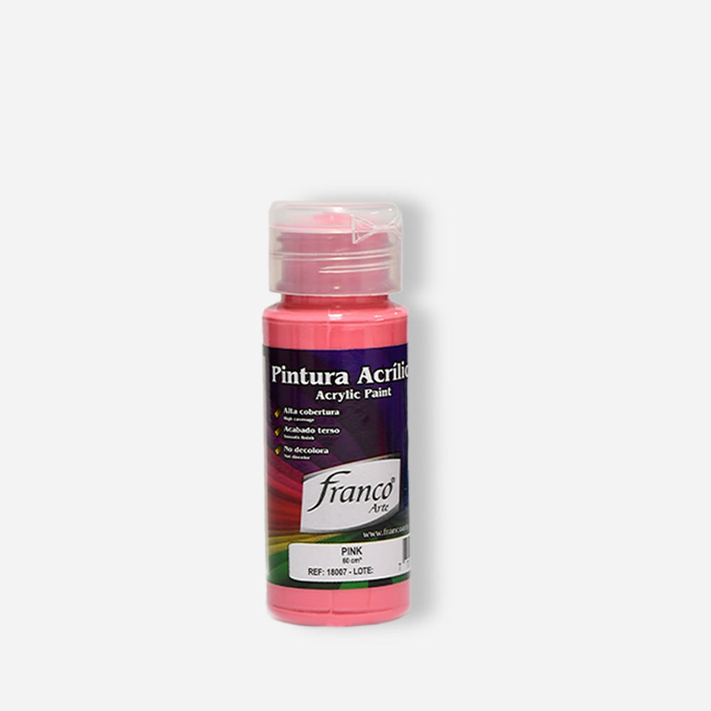 Pintura Acrílica 60 ml pack x6 Franco Arte