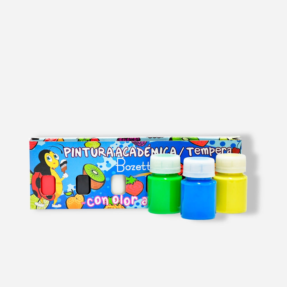 Set Témpera con Aroma x6