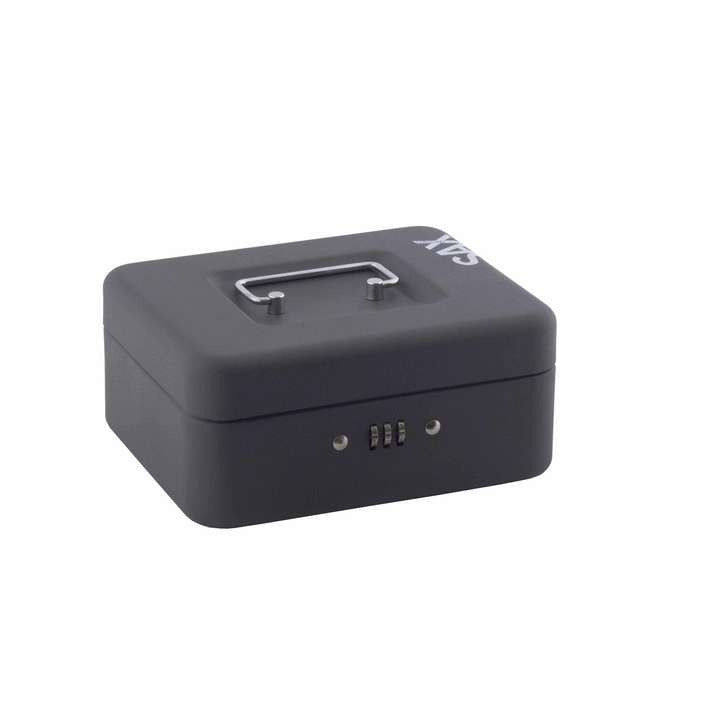Caja maletín negra con clave SAX