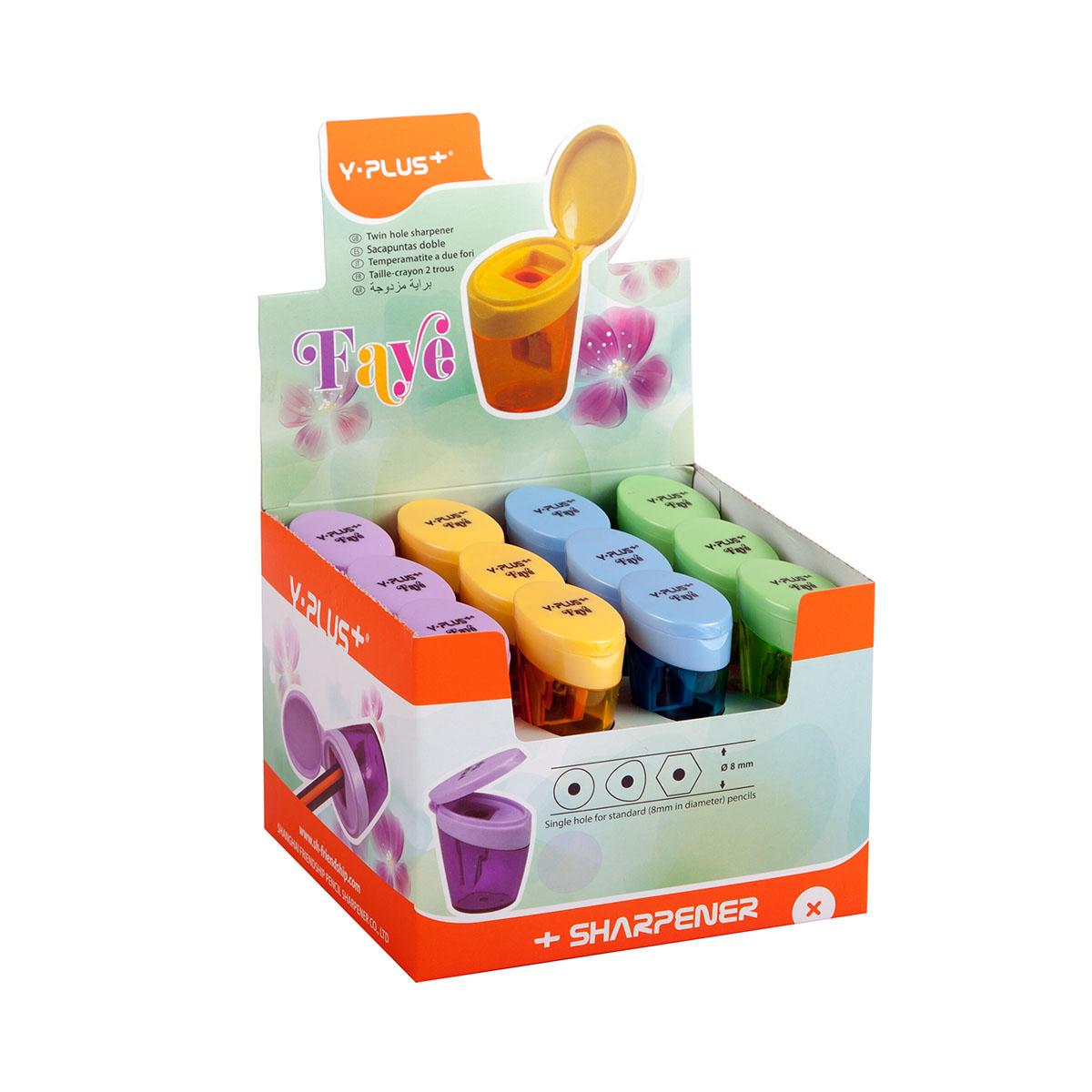 Caja Sacapunta Faye Y-PLUS x24