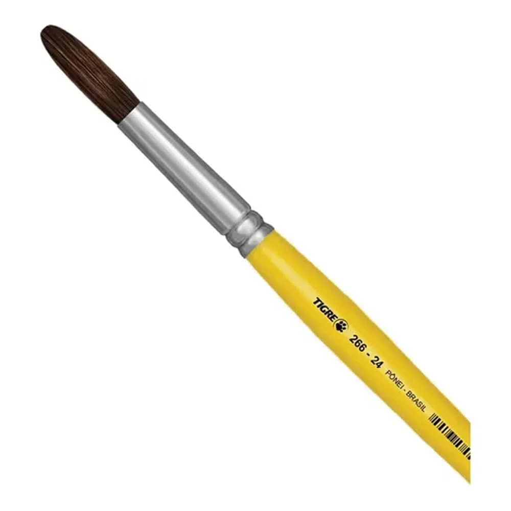 Pincel Redondo Pelo de Pony 226 blisters x12 Tigre