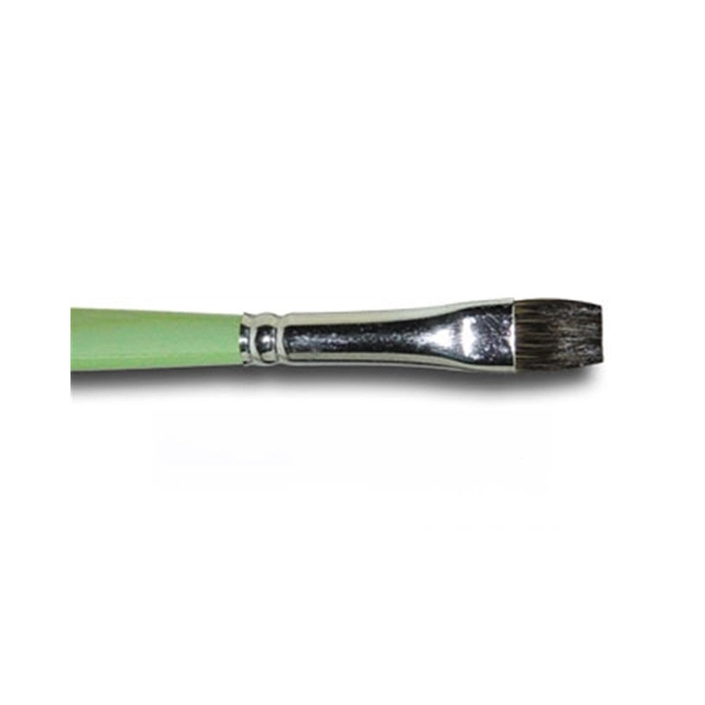 Pincel Plano Pelo de Camello 86 blisters x12 y x6 Tigre