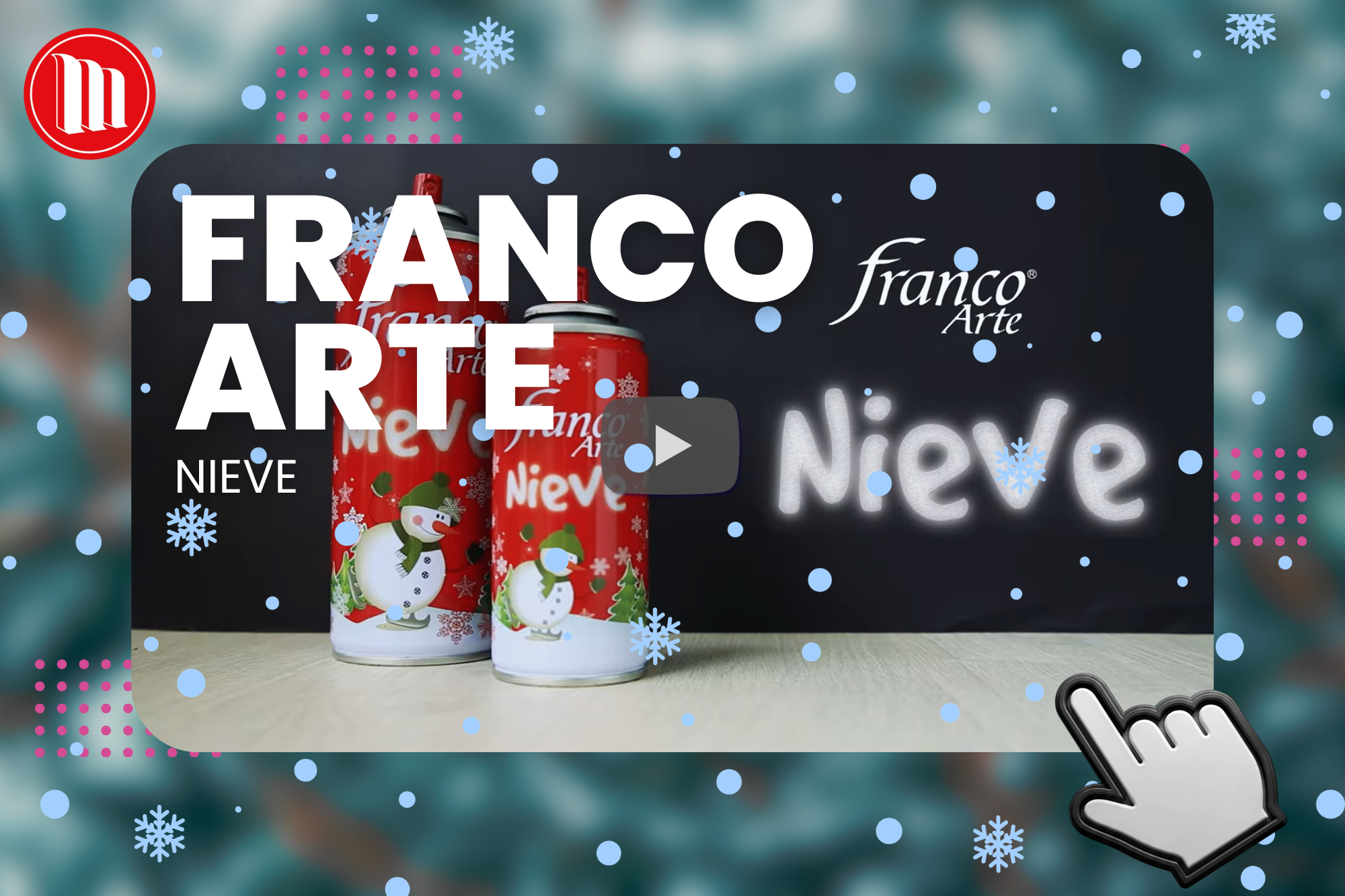 Nieve decorativa Franco Arte - Uso y recomendaciones