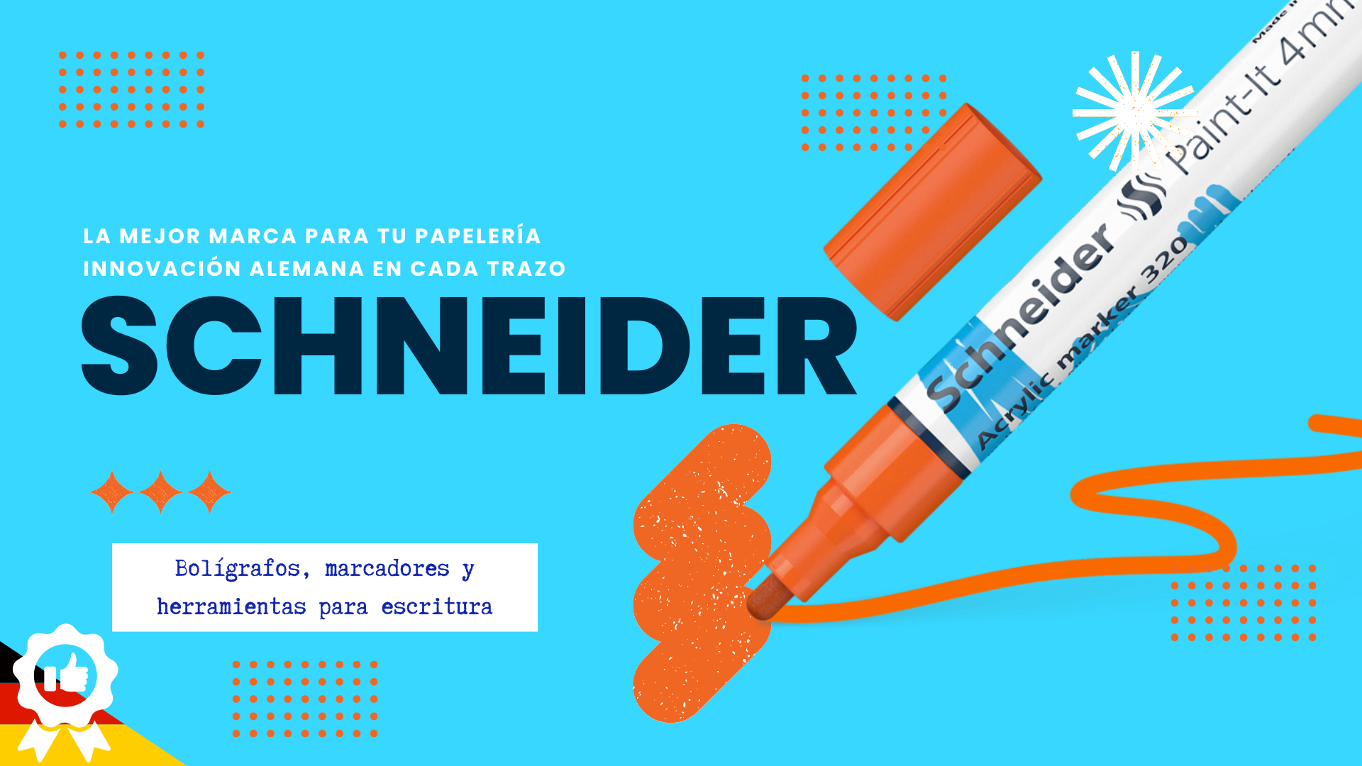 Schneider: La mejor marca para tu papelería - Innovación alemana en cada trazo