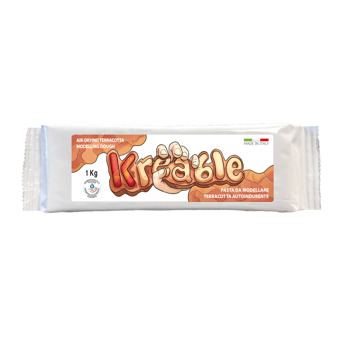PASTA DE MOLDEAR TERRACOTA 1000GR KREABLE
