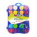 KIT DE 24 ACUARELAS DE 30ML TOYCOLOR