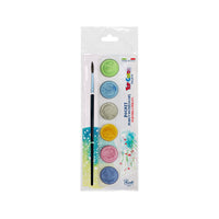 SET POCKET DE ACUARELA PEARLY DE 6 COLORES - 22ML TOYCOLOR