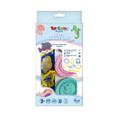 KIT ARCILLA MOLDEABLE X3 PIEZAS/20GR + MOLDES TOYCOLOR