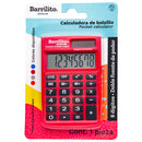 Calculadora de bolsillo de 8 digitos Barrilito