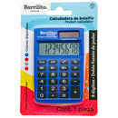 Calculadora de bolsillo de 8 digitos Barrilito