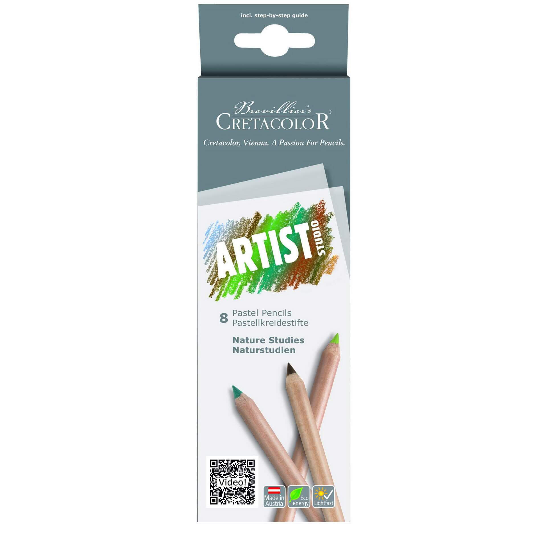 Set Artist Studio Pastel Nature x8 pcs. Cretacolor