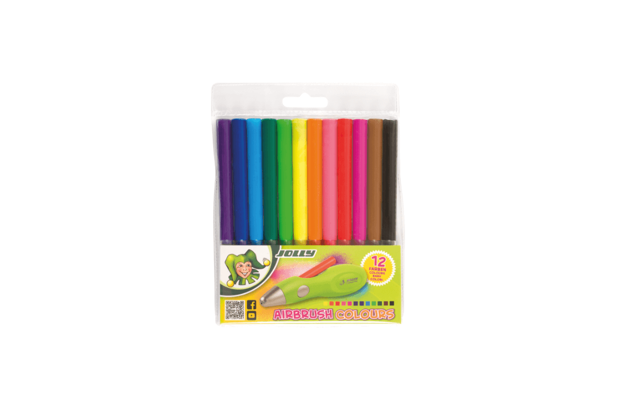 Cartuchos de Tinta Aerógrafo Fun x12 Jolly