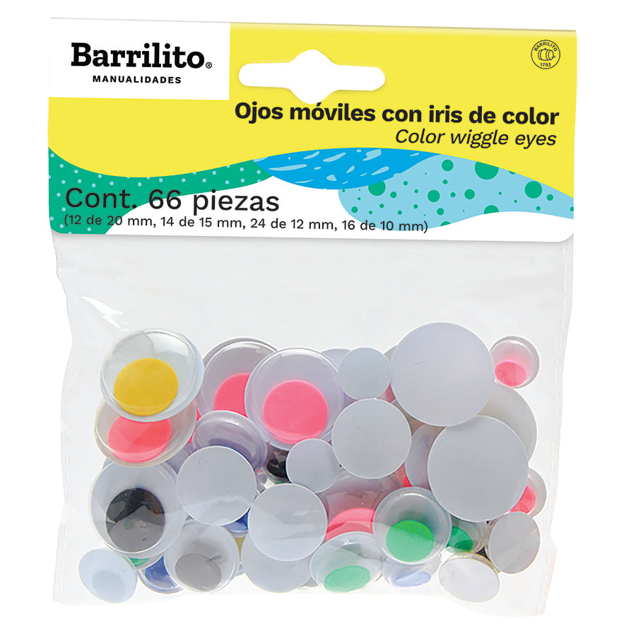 Ojitos moviles (googly eyes) Barrillito