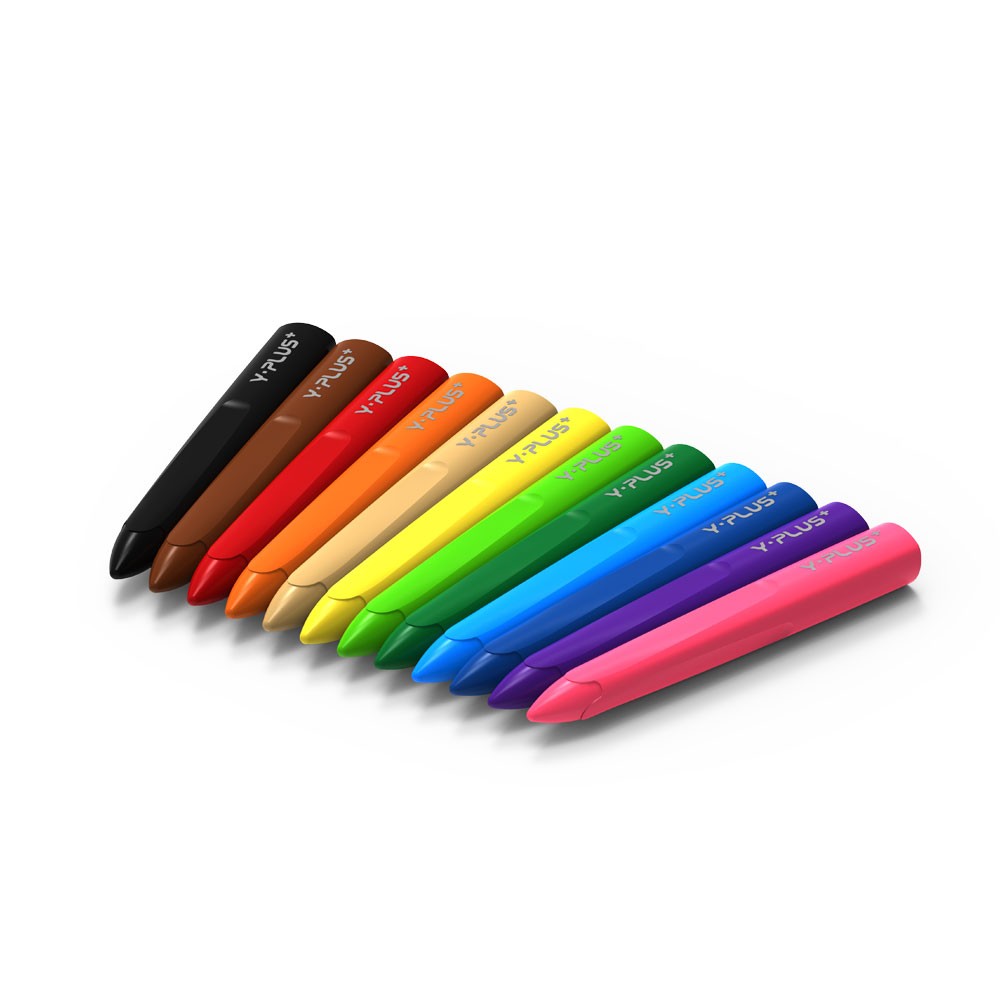 Crayones Halma Y-PLUS 12 Colores