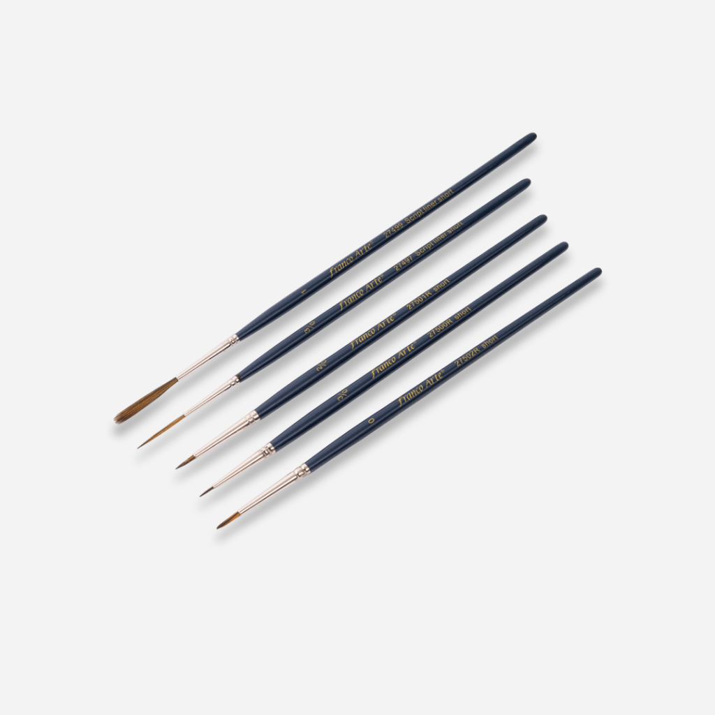 Sets de Pinceles Sintéticos en pack Franco Arte