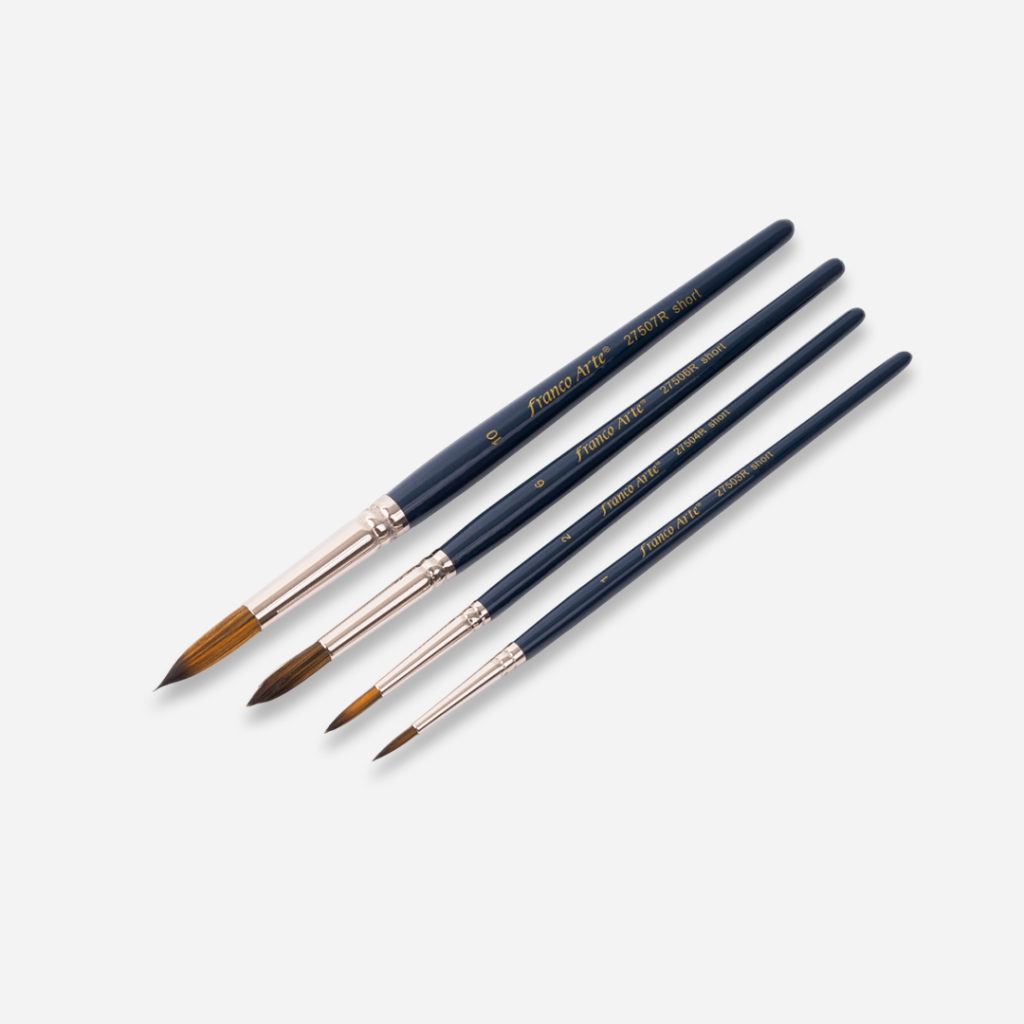Sets de Pinceles Sintéticos en pack Franco Arte