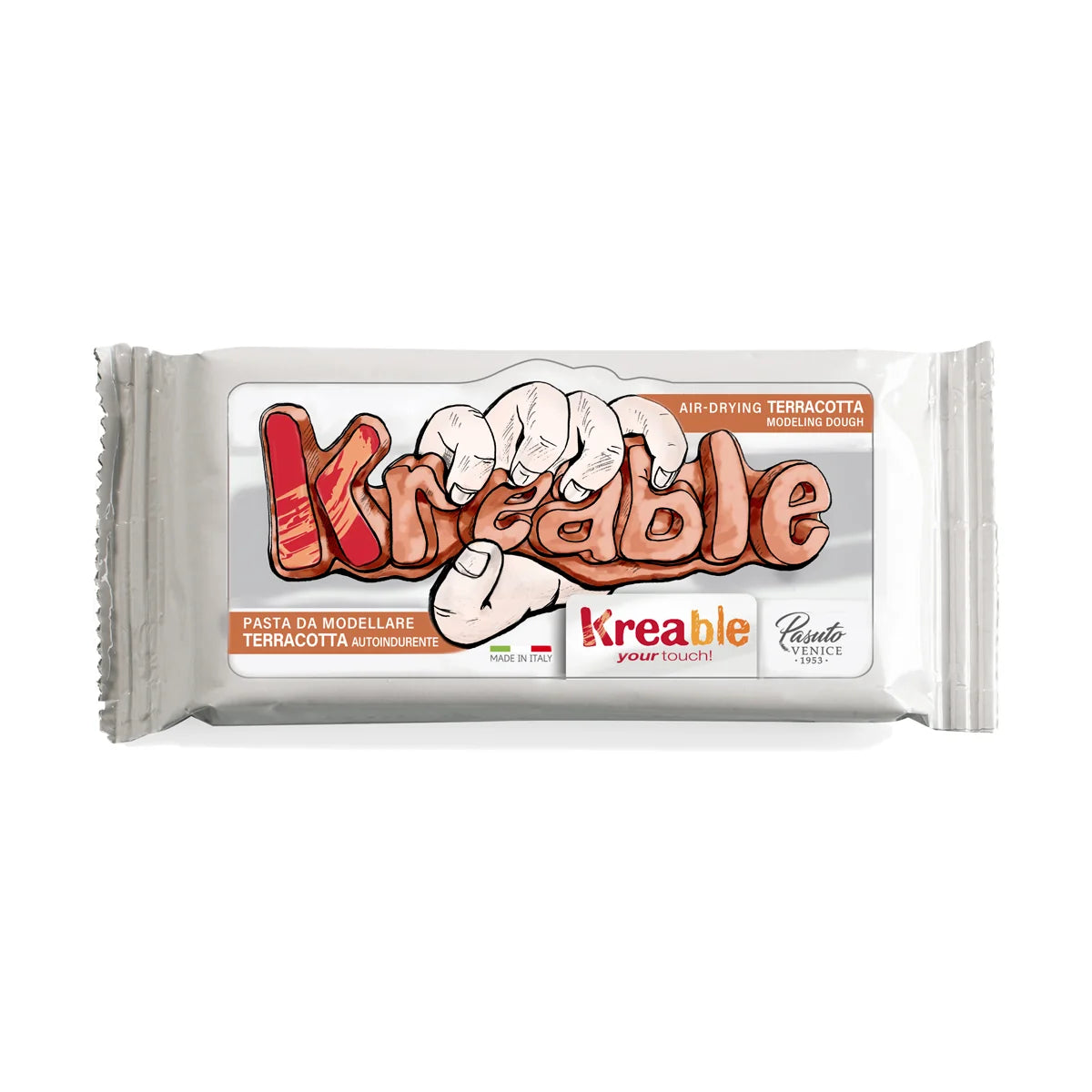 PASTA DE MOLDEAR TERRACOTA 250GR KREABLE