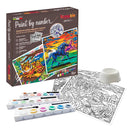 KIT DE ACUARELAS PINTANDO POR NÚMEROS KREABLE